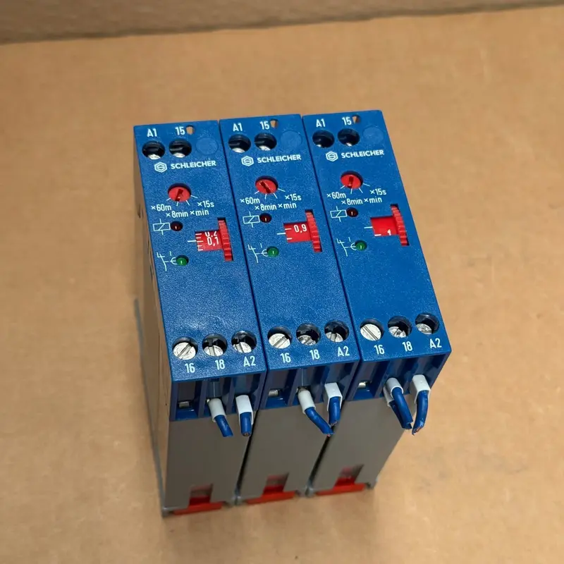 3PCs Schleicher – KZT71KD – Time Delay Relay / Electronic Timer Switch
