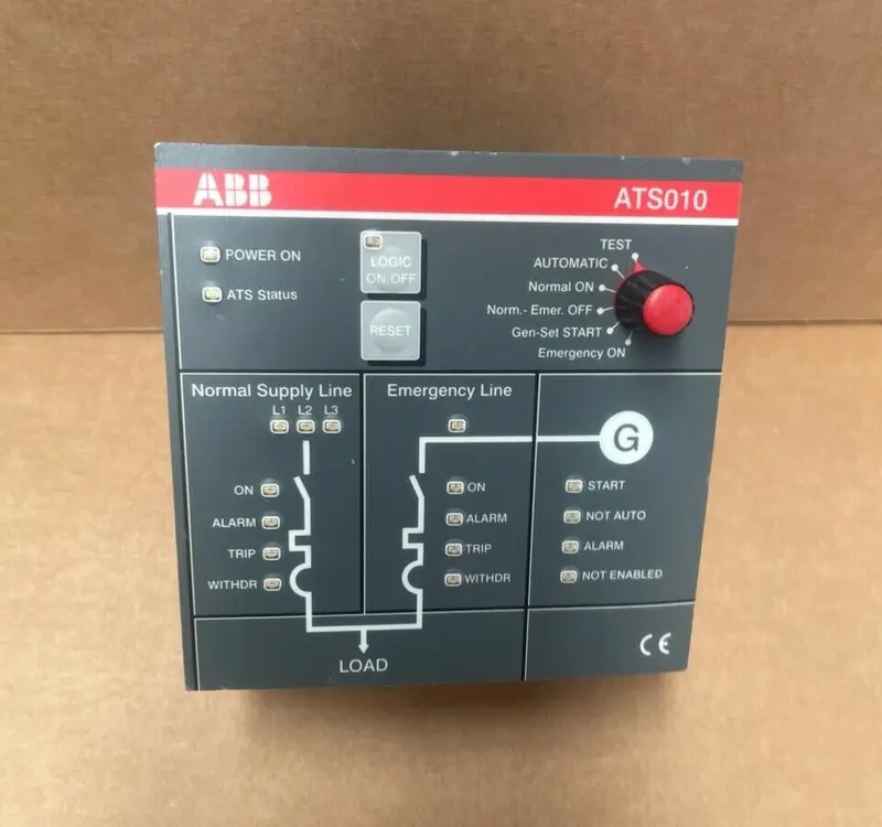 ABB - ATS010 - Automatic Transfer Switch Microprocessor
