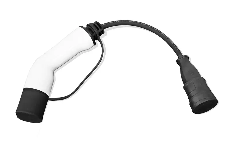 Adapter 16A Typ2 auf Schuko mit Magnetfreischalter