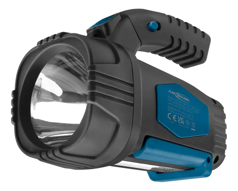 ANSMANN HS230B Multifunktionaler Handscheinwerfer, schwarz-blau