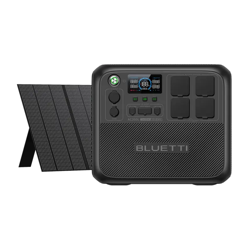 BLUETTI AC200L+350W Solar Generator Kit