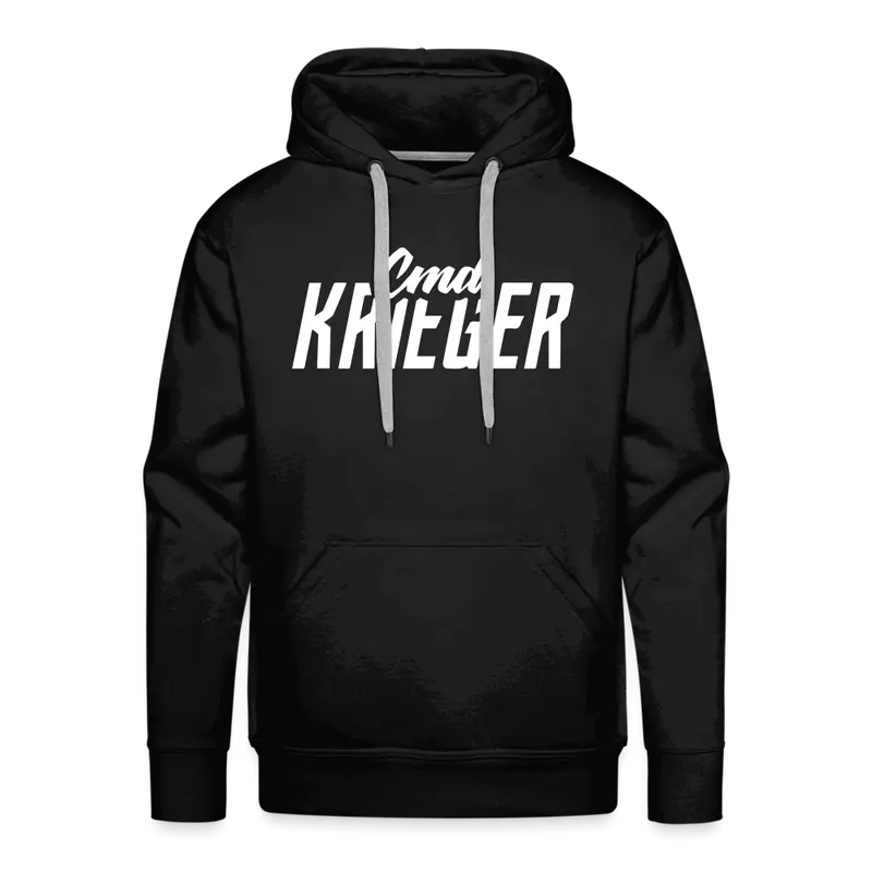 Commander Krieger – Premium Hoodie für Männer