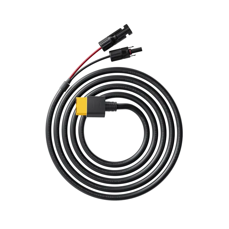 Connecteur solaire vers câble XT90 (3m)