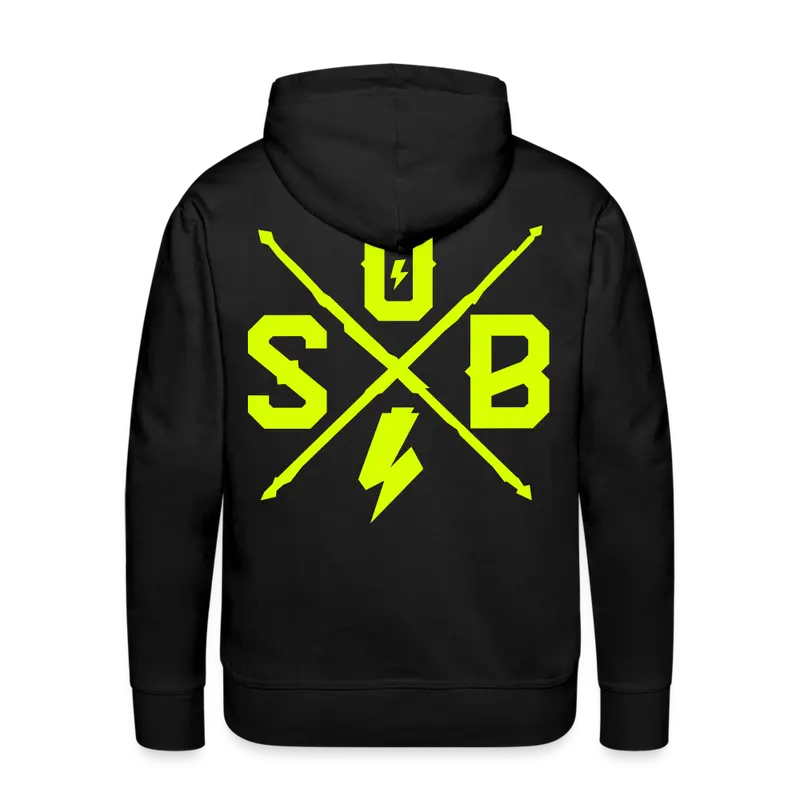 Cross Backprint – Premium Hoodie für Männer