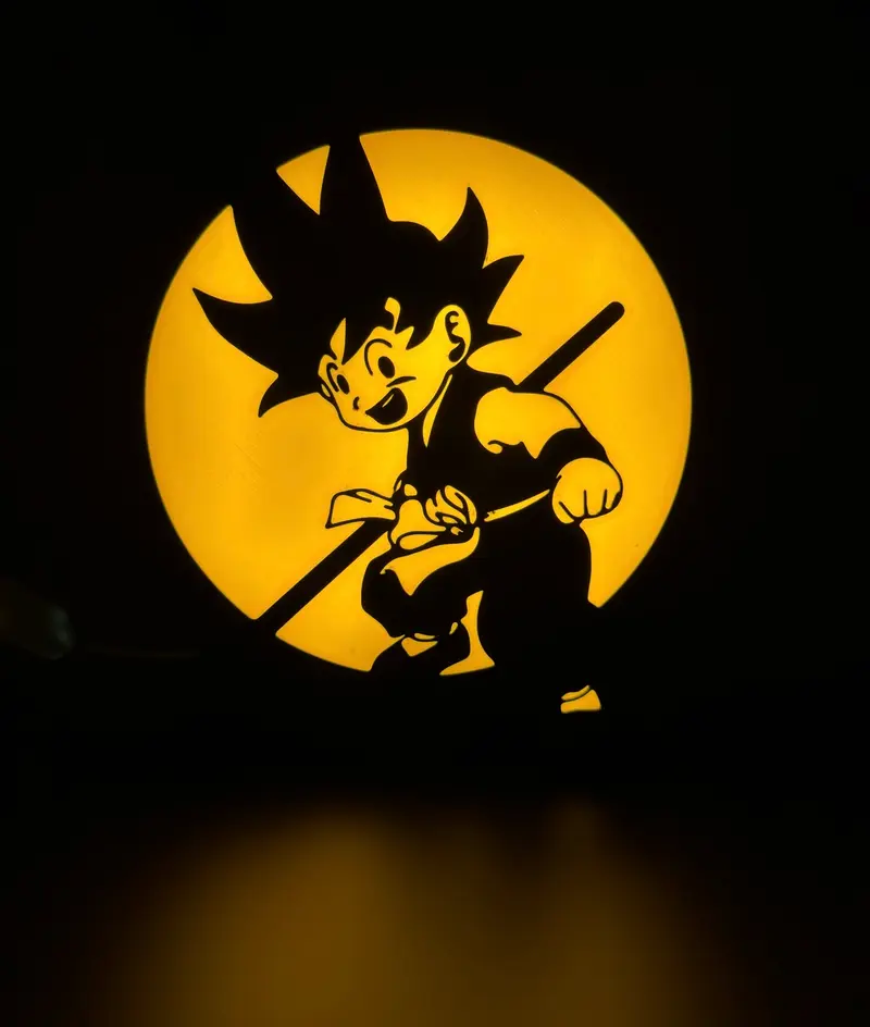 Dragonball Z Son Goku Lightbox