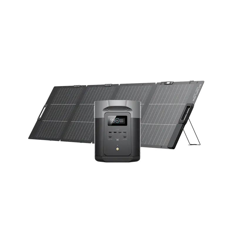 EcoFlow DELTA 2 Max Solar Generator (PV220W)