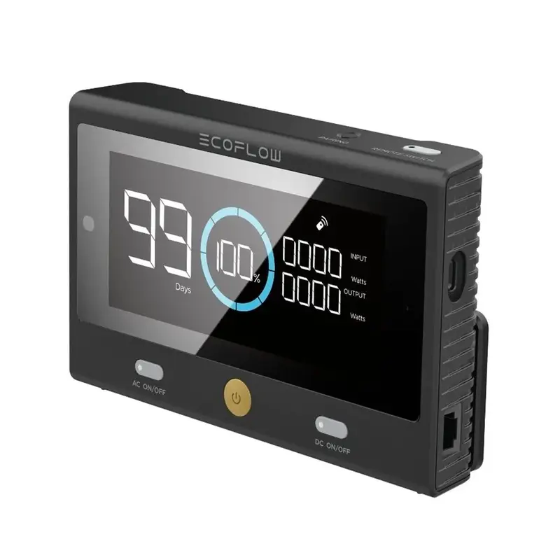 EcoFlow Delta Pro Remote Kontrollpanel Bluetooth