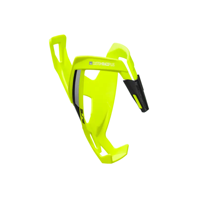 Elite CUSTOM Race PLUS Flaschenhalter Gelb soft touch