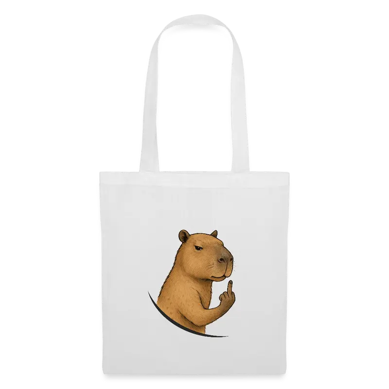 Freches Capybara – Stoffbeutel