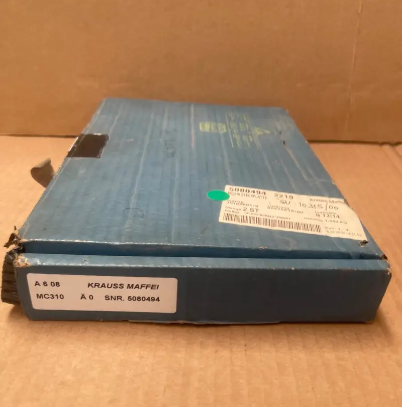 KraussMaffei – MC310 5080494 – MC 310 Controller Card / PLC Module