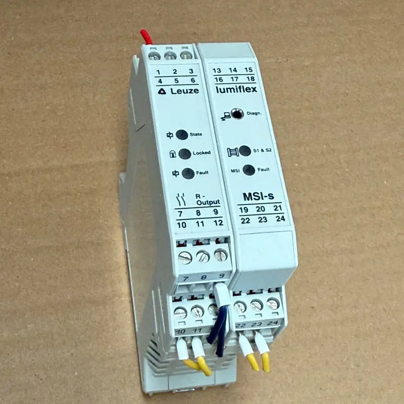 Leuze electronic – MSI-s/R – Configurable Safety Relay / Interface Module