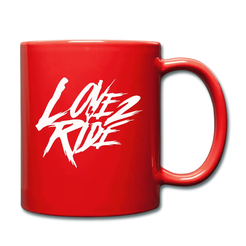 Love 2 Ride - Tasse einfarbig