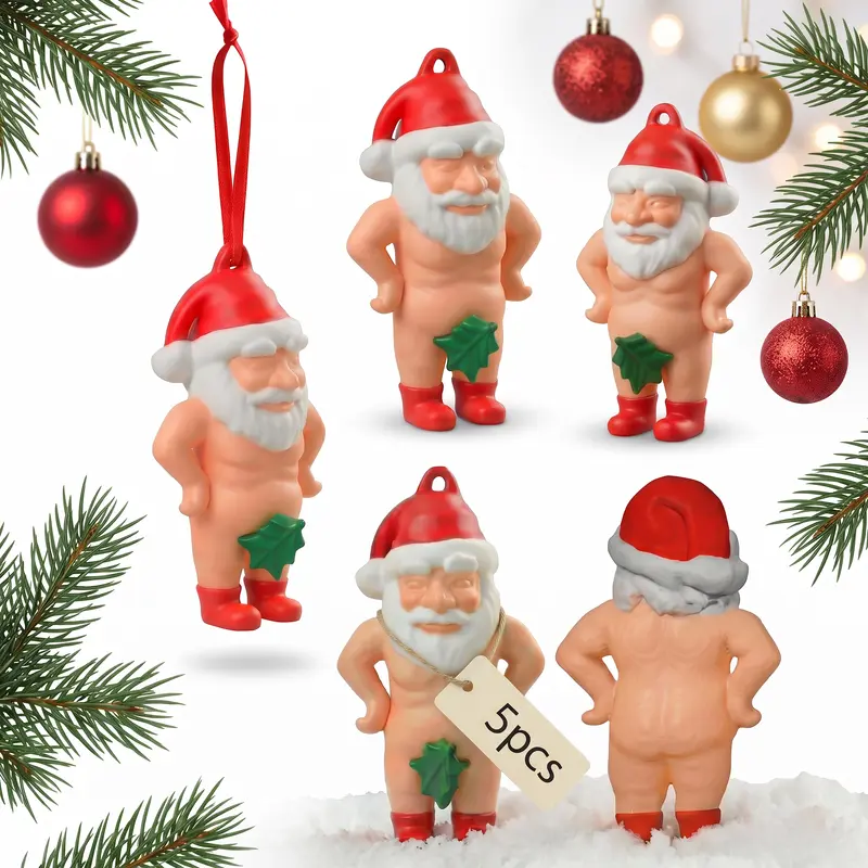 Lustige Weihnachtsmann Anhänger