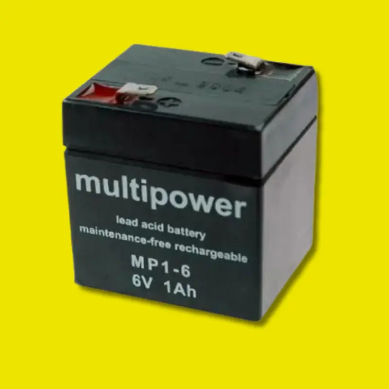 Multipower Bleiakku MP1-6 6V 1Ah