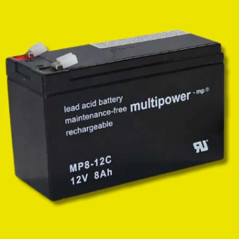 Multipower Bleiakku MP8-12C 12V 8Ah