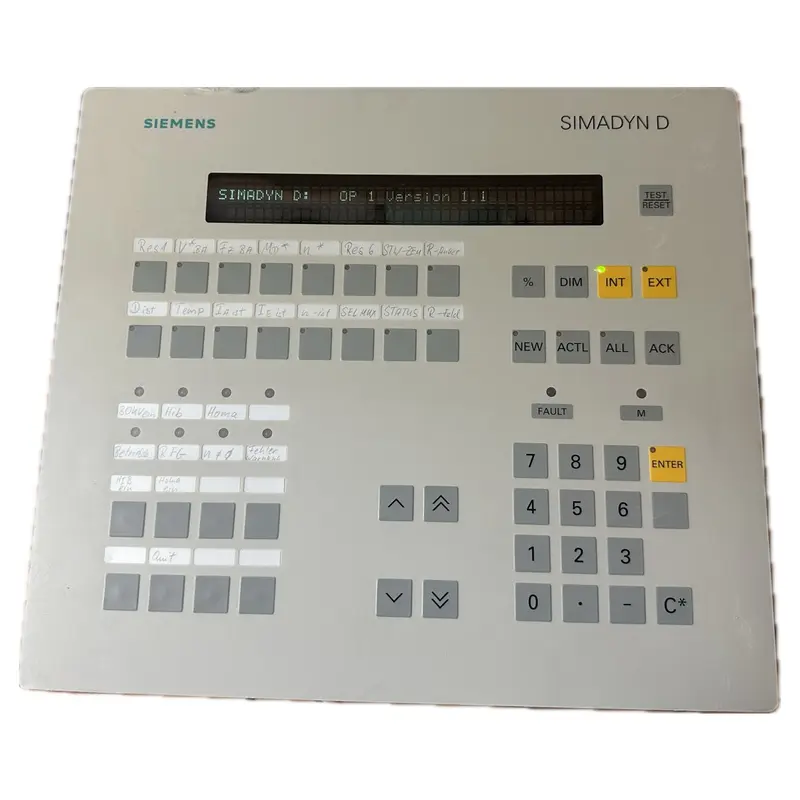 PQ4135 Operator Panel OP1 Siemens 6DD1670-0AF0 E