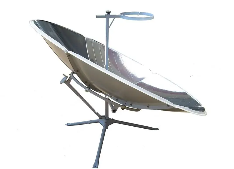 Solarkocher mit Parabolspiegel