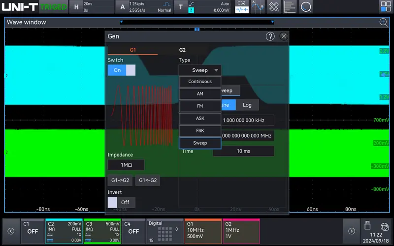 UNI-T MSO3000HD-AWG