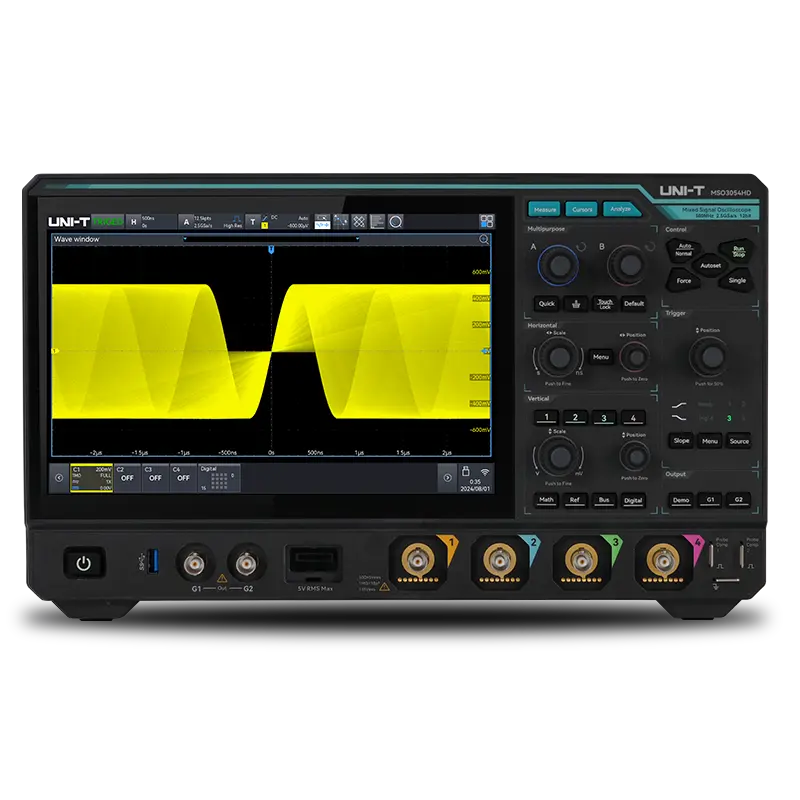 UNI-T MSO3054HD high-resolution oscilloscope